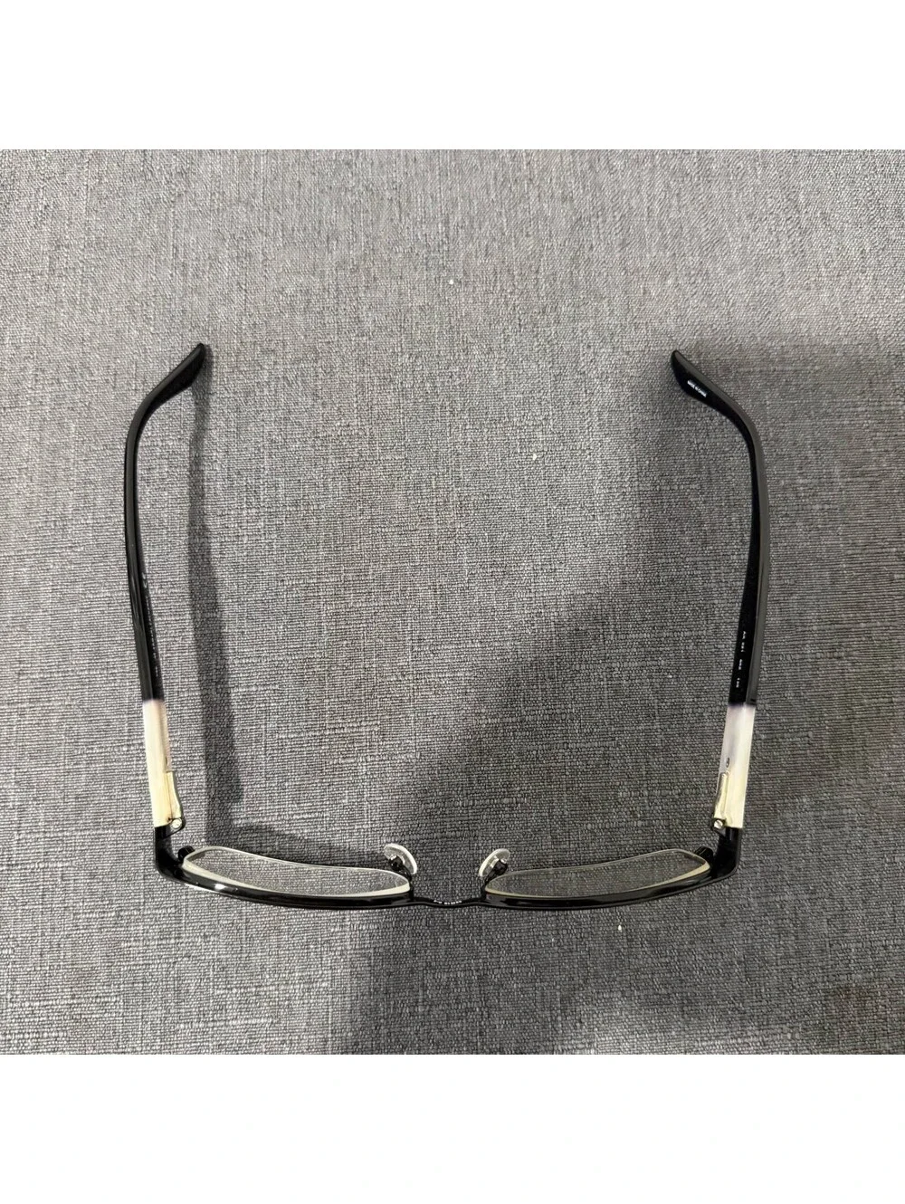 Armani Exchange AX 221 65Z Eyeglasses Frames Black Silver 52-16-135 w/ Case